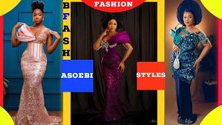 Latest Asoebi /Owambe Styles 2025| African Women Fashion | #Asoebi Lace Dresses For Pretty Ladies