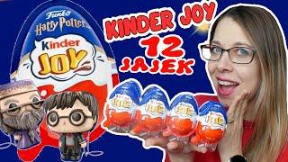 KINDER JOY HARRY POTTER FUNKO POP *OTWIERAM 12 JAJEK* #kinderjoy #harrypotter