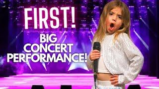 Halston's First BIG Concert!