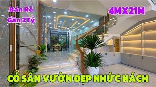 Đẹp lác cả mắt luôn ! Với căn nhà 4m x 21m 3 lầu bán rẻ gần 2 tỷ ở Tô Ngọc Vân quận 12 HCM