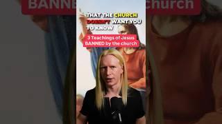 3 Teachings of Jesus BANNED by the Church… #Jesus #gnostic #god #hiddenknowledge #awakening