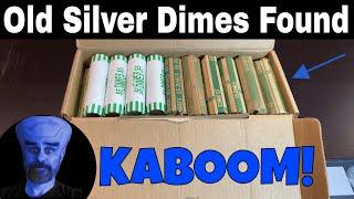 Old Silver Dimes Found Searching Customer Rolls - Dime Time