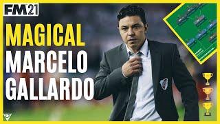 Marcelo Gallardo MAGICAL Tactics | Marcelo Gallardo River Plate | Best FM21 Tactics