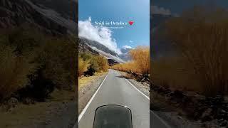 Spiti in October  #shorts #autumn #spiti