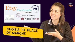 Je compare 6 places de marché pour vendre tes créations artisanales 