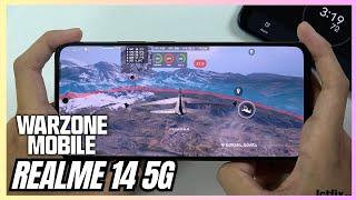 Realme 14 Call of Duty Warzone Mobile Gaming test | Snapdragon 6 Gen 4, 120Hz Display