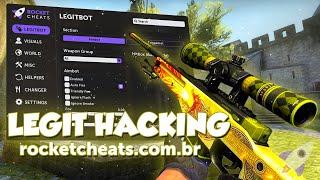 CS:GO LEGIT HACKING RUMO AO GLOBAL (rocketcheats.com.br)