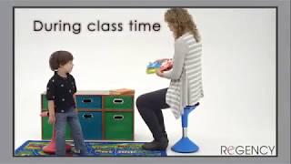 Regency Glow and Grow Active Seating Wobble Stool #regency | Worthington Direct