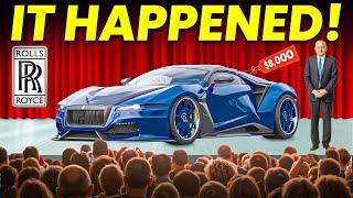 Rolls Royce CEO Reveals New $15,000 Supercar & SHOCKS The Entire Industry!