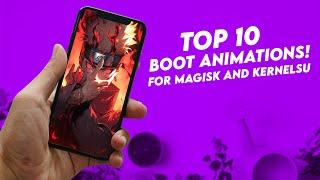 10 Mind-Blowing Boot Animations for Android | Magisk Module Showcase!