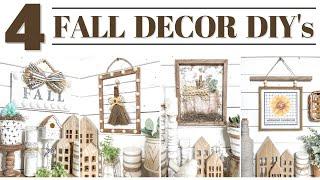   4 EASY Dollar Tree FALL DIYs - Amazing Home Decor