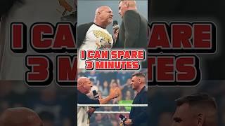 Gunther Trolls Goldberg After His WWE Return  #wwe #shorts #gunther