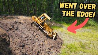 I dug this MASSIVE hole! | Expanding the Borrow Pit.