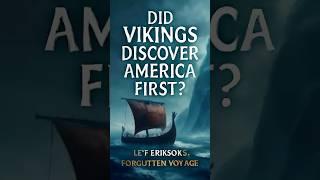 Did Vikings Discover America First?