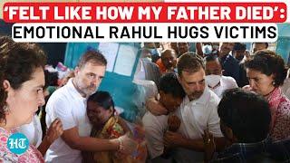 Wayanad Landslides: Rahul Gandhi Gets Emotional After Meeting Victims, Promises To Build 100+ Houses