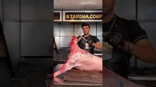 Learning the best cooking method for lamb neck#kebab #shorts