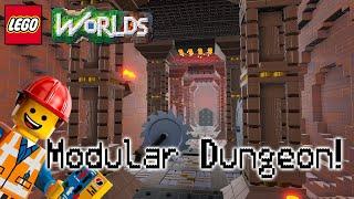 Modular Dungeon by Moimus and Ben in Bricksburg! The Weekly LEGO Livestream