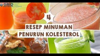 4 RESEP MINUMAN PENURUN KOLESTEROL SUPER SEGAR