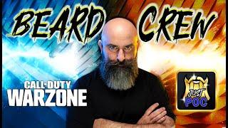 WARZONE LIVE- BEARD CREW SUNDAY DUBS!! #warzone #justpoc