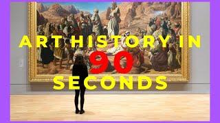 Art History in 90 Seconds