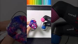 Easter Eggs with Creative Art Techniques!  || What’s your fav?!  #art #easter #shorts