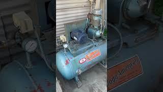 Kellogg 321 compressor first start.