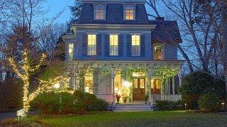 Victorian Second Empire Slate Roof and Painting Restoration Haddonfield NJ