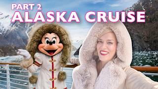 ALASKAN CRUISE: Glacier Day And Skagway Bear Quest | Disney Cruise Characters, Eagles, Tiana's Place