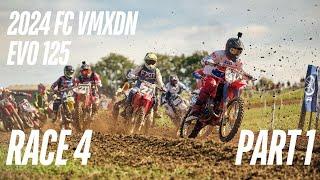 Farleigh Castle VMXdN 2024. EVO 125 Race 4. GOPRO 360!