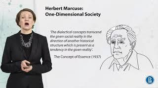 Herbert Marcuse and One-Dimensional Society | Communication theory | edX Series