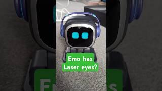Emo has Laser eyes? #shorts #emorobot #emopet #laser #ai #robot