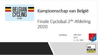 Kampioenschap van België Finale Cyclobal 2de Afdeling 2020