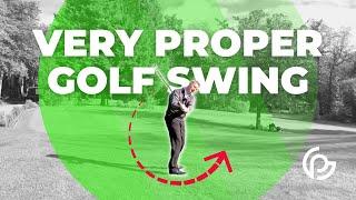 SENIOR GOLFERS : HOW to make a PROPER GOLF SWING #seniorgolf @propergolfing