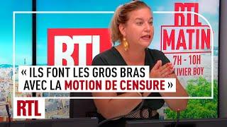 Mathilde Panot : "Ils font les gros bras avec la motion de censure"