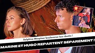 L’Île de la Tentation : Marine et Hugo se séparent, Delphine Wespiser leur offre une dernière chance