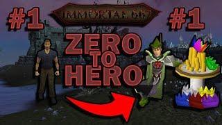 FROM ZERO TO HERO ON MY OWN RSPS! *EPISODE#1* CRAZY RNG!! [Immortal 667 RSPS]