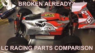 WLtoys 144001,vs LC Racing EMB Parts - front spindle / hub bearings