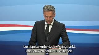 Inleidend statement premier Schoof na ministerraad van 5 juli 2024