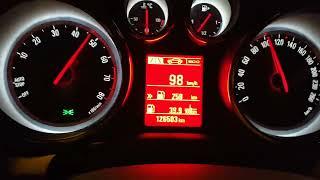 Opel Astra J GTC 1.4 turbo 40-140 km/h acceleration