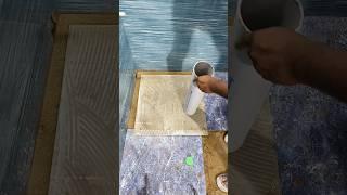 A Perfect Tiles Whole Without any Advancelevel Tools || Rainbow Marble & Tiles