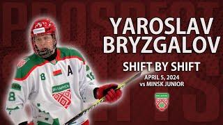 Yaroslav Bryzgalov vs Minsk Junior | Apr 5 2024