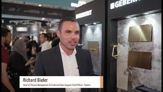 Hear from Richard B., Head of Product Management & Technical Sales Support (Gulf Office) at Geberit