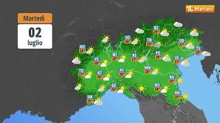 Meteo, previsioni meteo Lunedì 01 luglio 2024