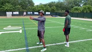 Defensive Back Technique - How to “bail” in coverage as a defensive back