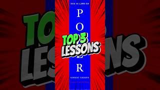 The 48 Laws of Power | Key Lessons #booksummary #shorts