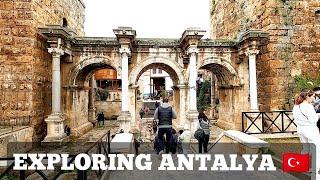 ANTALYA, Turkey Old Town Kaleiçi, Hadrian's Gate, Yivli Minare & MORE!!! 2021