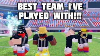 PLAYING WITH PROS ON ROBLOX SOCCER!!! | Super League Soccer (Roblox)