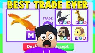 Best MEGA PHOENIX trade in Adopt Me! (OMG)