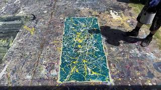 "Only You" Making a Jackson Pollock Painting [2500 Subscriber Special]