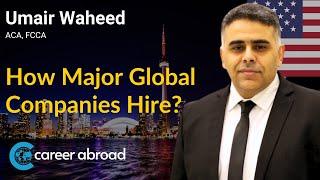 Senior Industry Professional explains How Global Oil Companies Hire